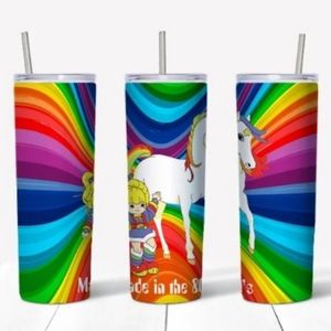 Rainbow Brite Made in the 80's 20oz tumbler